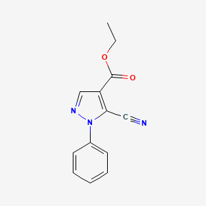 ethyl 5-cyano-1-phenyl-1H-pyrazole-4-carboxylate