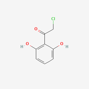 molecular formula C8H7ClO3 B1610554 2-氯-1-(2,6-二羟基苯基)乙酮 CAS No. 468721-10-0