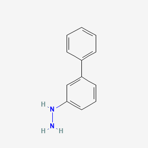 B1610564 Biphenyl-3-YL-hydrazine CAS No. 39785-68-7
