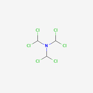 molecular formula C3H3Cl6N B1610572 Tris(dichloromethyl)amine CAS No. 25891-29-6