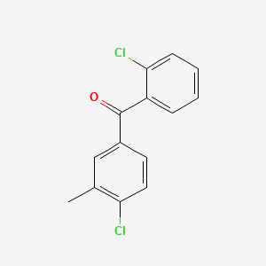 2,4'-Dichloro-3'-methylbenzophenone