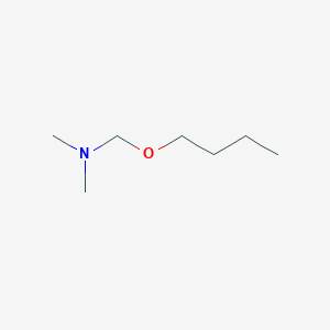 molecular formula C7H17NO B1610593 1-Butoxy-N,N-dimethylmethanamine CAS No. 56275-84-4