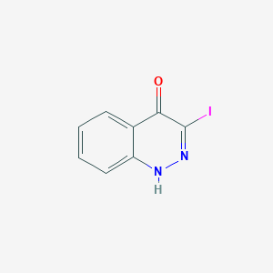 molecular formula C8H5IN2O B1610596 3-Iodocinnolin-4(1H)-one CAS No. 82452-98-0