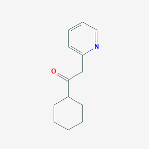 1-Cyclohexyl-2-(pyridin-2-yl)ethanone