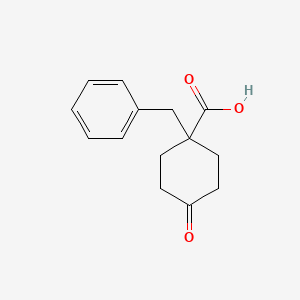 1-Benzyl-4-oxocyclohexanecarboxylic acid