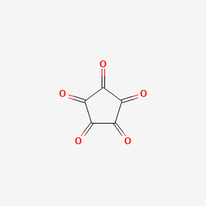 molecular formula C5O5 B1610612 Cyclopentanepentone CAS No. 3617-57-0