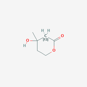 Mevalonic-2-13C lactone