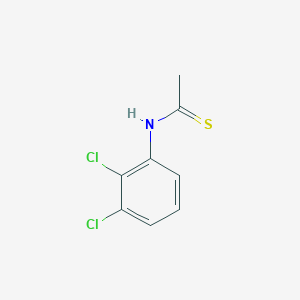 molecular formula C8H7Cl2NS B1610617 n-(2,3-Dichlorophenyl)ethanethioamide CAS No. 65183-01-9