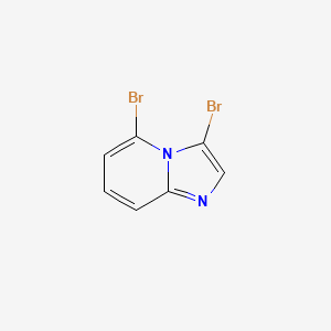 molecular formula C7H4Br2N2 B1610626 3,5-Dibromoimidazo[1,2-a]pyridine CAS No. 69214-12-6