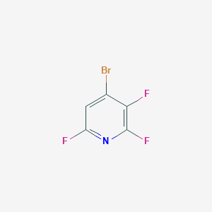 molecular formula C5HBrF3N B1610631 4-Bromo-2,3,6-trifluoropyridine CAS No. 849937-93-5