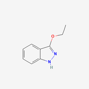 molecular formula C9H10N2O B1610637 3-Ethoxy-1H-indazole CAS No. 88279-08-7