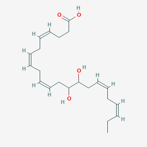 (+/-)-13,14-dihydroxy-4Z,7Z,10Z,16Z,19Z-docosapentaenoic acid