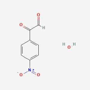 molecular formula C8H7NO5 B1610643 4-Nitrophenylglyoxal hydrate CAS No. 92304-49-9