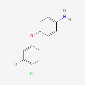 molecular formula C12H9Cl2NO B1610650 4-(3,4-Dichlorophenoxy)aniline CAS No. 67651-53-0