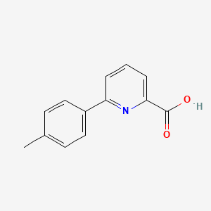 molecular formula C13H11NO2 B1610658 6-(4-Methylphenyl)pyridine-2-carboxylic acid CAS No. 86696-72-2