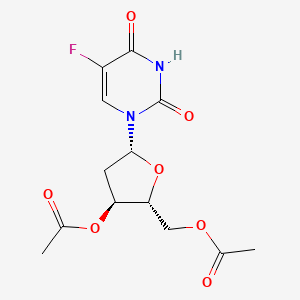 molecular formula C13H15FN2O7 B1610659 3',5'-Di-O-acetyl-2'-deoxy-5-fluorouridine CAS No. 110522-47-9