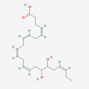 (+/-)-16,17-dihydroxy-4Z,7Z,10Z,13Z,19Z-docosapentaenoic acid