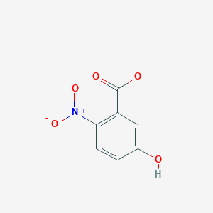 molecular formula C8H7NO5 B1610663 Methyl 5-hydroxy-2-nitrobenzoate CAS No. 59216-77-2