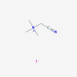 molecular formula C5H11IN2 B1610664 (Cyanomethyl)trimethylammonium iodide CAS No. 82272-28-4