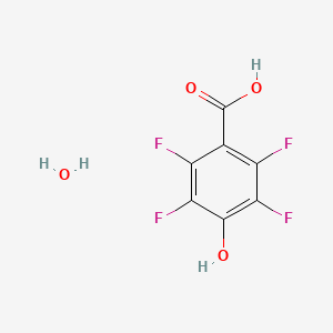 molecular formula C7H4F4O4 B1610694 2,3,5,6-Tetrafluoro-4-hydroxybenzoic acid hydrate CAS No. 207738-02-1