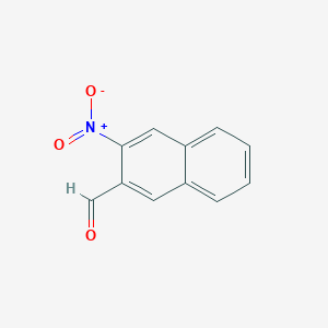 molecular formula C11H7NO3 B1610700 3-Nitro-2-naphthaldehyde CAS No. 73428-05-4