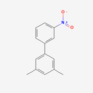 molecular formula C14H13NO2 B1610703 1,3-Dimethyl-5-(3-nitrophenyl)benzene CAS No. 337973-04-3