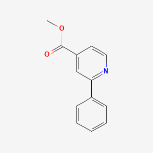 molecular formula C13H11NO2 B1610706 2-苯基异烟酸甲酯 CAS No. 4634-14-4