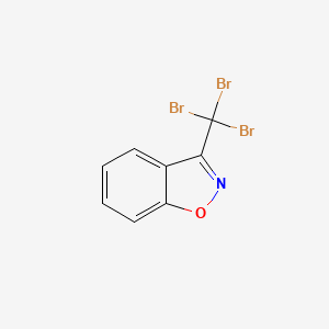 molecular formula C8H4Br3NO B1610710 1,2-Benzisoxazole, 3-(tribromomethyl)- CAS No. 37924-95-1