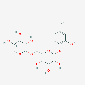 molecular formula C21H30O11 B1610715 Geoside CAS No. 585-90-0
