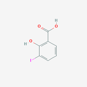 molecular formula C7H5IO3 B1610718 2-Hydroxy-3-iodobenzoic acid CAS No. 520-79-6