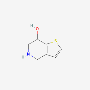 molecular formula C7H9NOS B1610719 4,5,6,7-Tetrahydrothieno[3,2-c]pyridin-7-ol CAS No. 59038-45-8