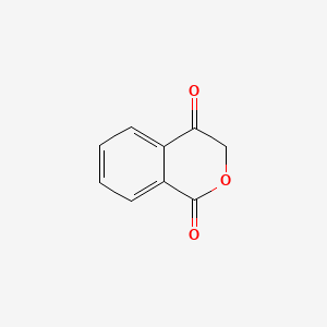 molecular formula C9H6O3 B1610725 Isochroman-1,4-dione CAS No. 5693-27-6