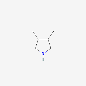 molecular formula C6H13N B1610739 3,4-Dimethylpyrrolidine CAS No. 5309-82-0