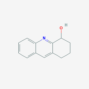 molecular formula C13H13NO B1610754 1,2,3,4-Tetrahydroacridin-4-ol CAS No. 26625-27-4