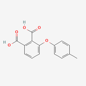 molecular formula C15H12O5 B1610788 3-(p-Tolyloxy)phthalic acid CAS No. 63181-80-6