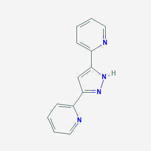 molecular formula C13H10N4 B161079 3,5-Di(2-pyridyl)pyrazole CAS No. 129485-83-2