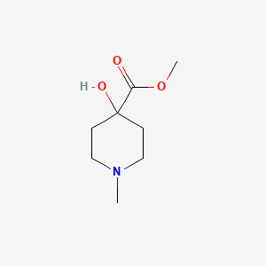 molecular formula C8H15NO3 B1610800 Methyl 4-hydroxy-1-methylpiperidine-4-carboxylate CAS No. 21667-71-0