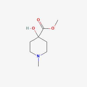B1610800 Methyl 4-hydroxy-1-methylpiperidine-4-carboxylate CAS No. 21667-71-0