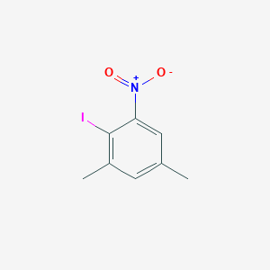 molecular formula C8H8INO2 B1610802 2-Iodo-1,5-dimethyl-3-nitrobenzene CAS No. 593255-20-0