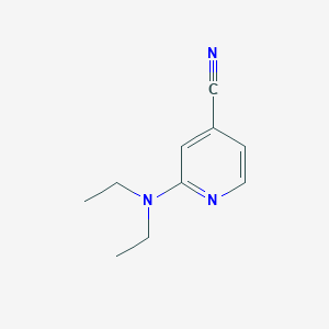 molecular formula C10H13N3 B1610809 2-(Diethylamino)isonicotinonitrile CAS No. 58481-12-2