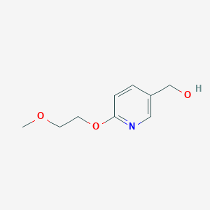 [6-(2-Methoxyethoxy)pyridin-3-yl]methanol