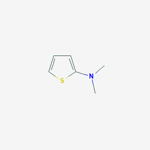 molecular formula C6H9NS B1610816 N,N-dimethylthiophen-2-amine CAS No. 3216-50-0