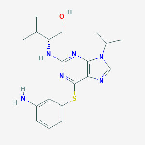 molecular formula C19H26N6OS B161082 Diminutol CAS No. 361431-33-6