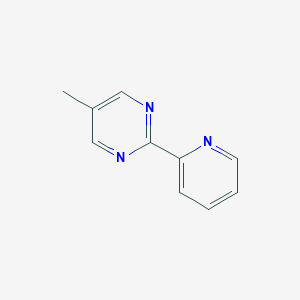 molecular formula C10H9N3 B161083 5-Methyl-2-(pyridin-2-yl)pyrimidine CAS No. 10198-79-5
