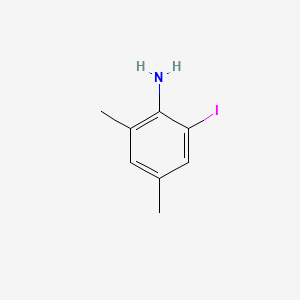 molecular formula C8H10IN B1610833 2-Iodo-4,6-dimethylaniline CAS No. 4102-54-9