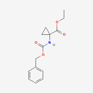 Ethyl 1-(((benzyloxy)carbonyl)amino)cyclopropanecarboxylate