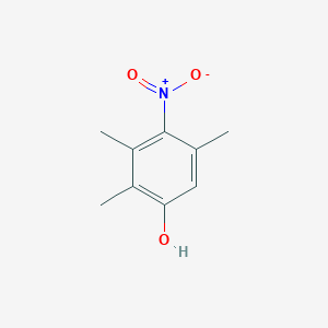 molecular formula C9H11NO3 B1610848 2,3,5-Trimethyl-4-nitrophenol CAS No. 92892-04-1