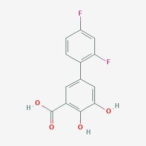 molecular formula C13H8F2O4 B161085 3-Hydroxydiflunisal CAS No. 138473-86-6