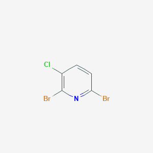 molecular formula C5H2Br2ClN B1610850 2,6-Dibromo-3-chloropyridine CAS No. 55304-77-3