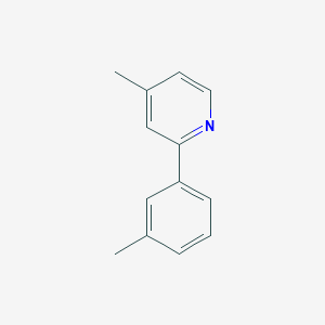 4-Methyl-2-m-tolyl-pyridine